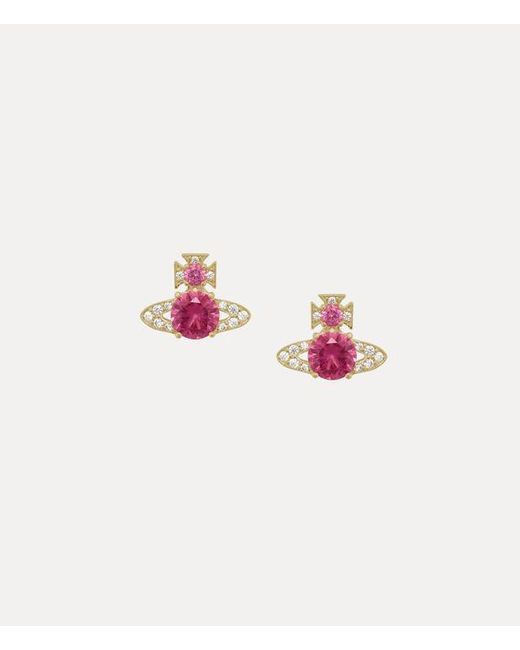 Vivienne Westwood Pink Ismene Earrings