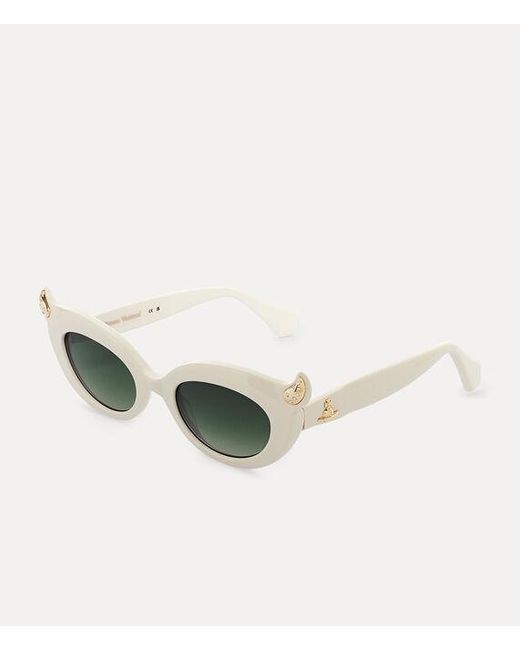 Vivienne Westwood Green Soo Sunglasses Acetate