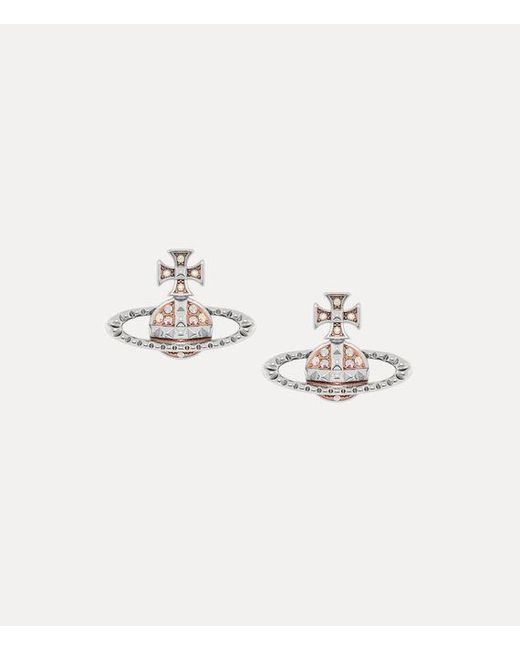 Vivienne Westwood Natural Mayfair Bas Relief Earrings
