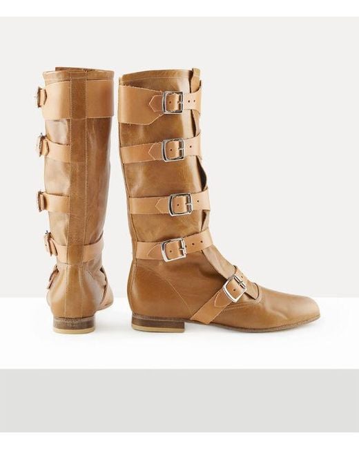 Vivienne Westwood Brown Pirate Boot