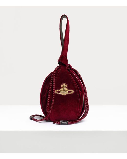 Vivienne Westwood Red Kitt Bucket Bag