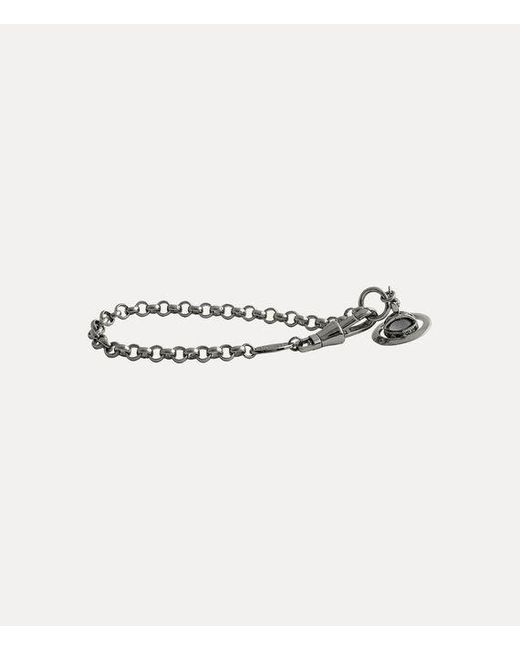 Vivienne Westwood Metallic New Petite Orb Bracelet Swarovski Crystals