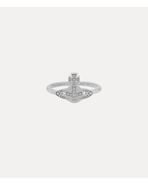 Vivienne Westwood White Marinetta Ring