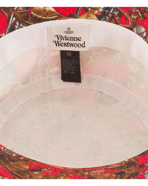 Vivienne Westwood White Bucket Hat