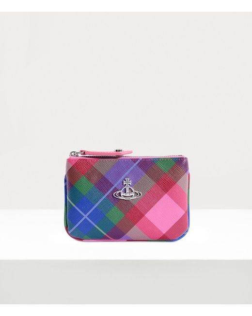 Vivienne Westwood Multicolor Women's Candy Tartan Coin Purse