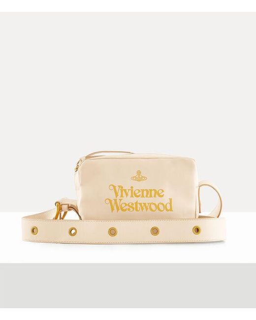 Vivienne Westwood Natural Carrie Camera Bag Leather