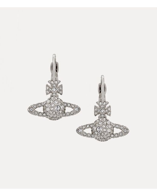 Vivienne Westwood Metallic Grace Bas Relief Earrings