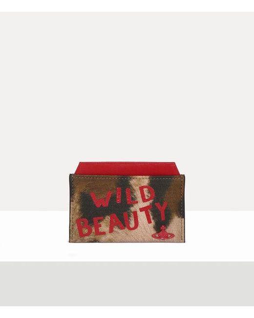 Vivienne Westwood Women's Flat Card Holder Silver