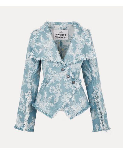 Vivienne Westwood Blue Worth More Jacket