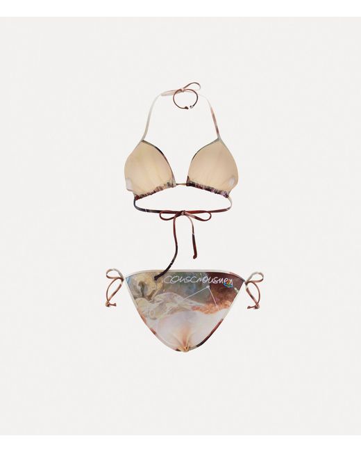 Vivienne Westwood White Padded Bikini
