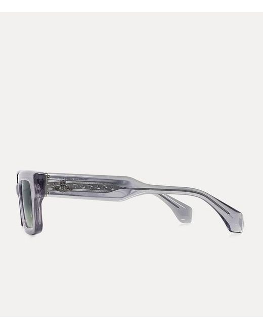 Vivienne Westwood Gray Costello Sunglasses Acetate for men