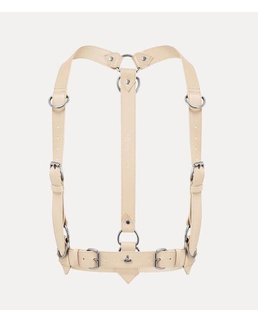 Vivienne Westwood Natural Equestrian Harness Supple Leather