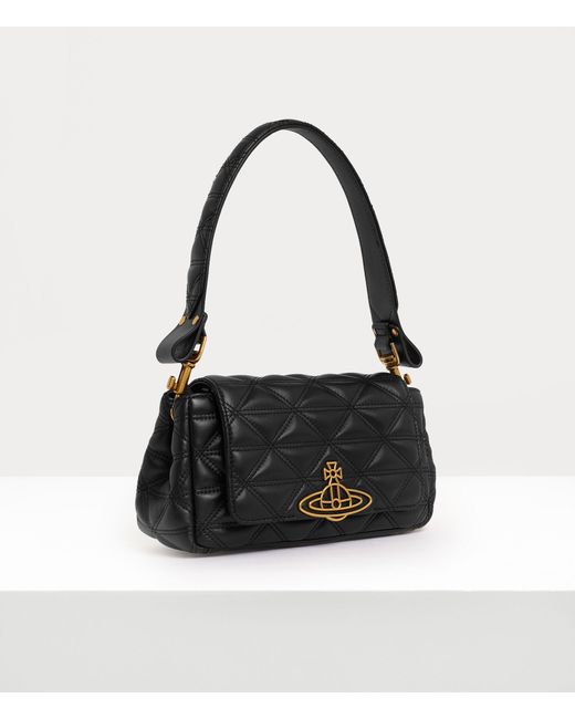 Vivienne Westwood Black Hazel Medium Handbag