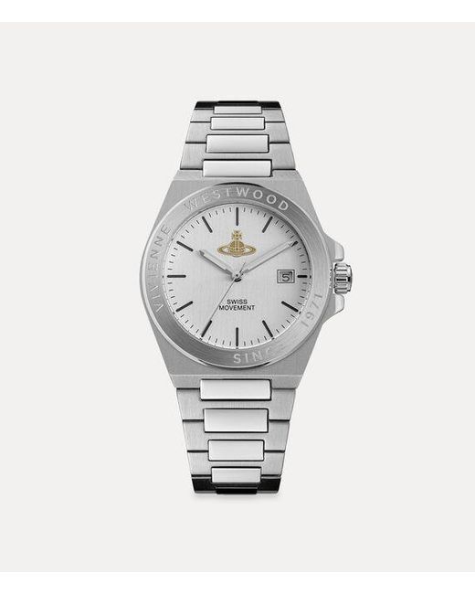 Vivienne Westwood Gray Hanwell Watch Stainless Steel