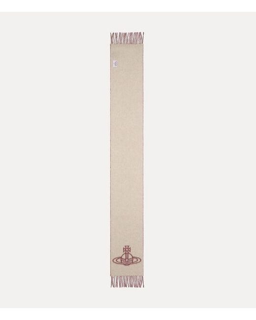 Vivienne Westwood Purple Double Face Scarf Double Face Scarf