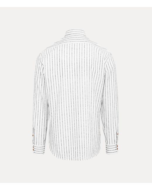 Vivienne Westwood White Ghost Shirt for men