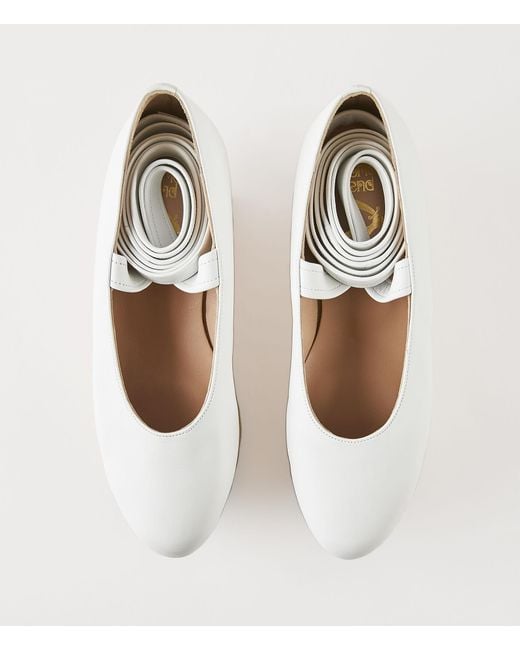 Vivienne Westwood Rocking Horse Ballerina Shoe in White | Lyst UK