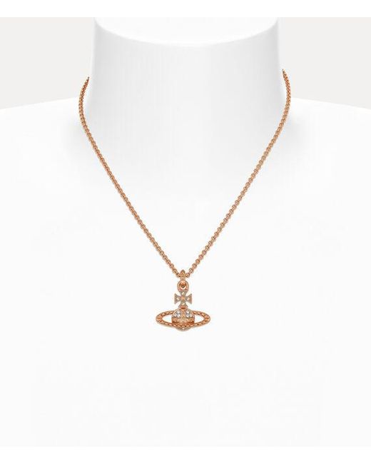 Vivienne Westwood Metallic Mayfair Bas Relief Pendant Necklace Brass