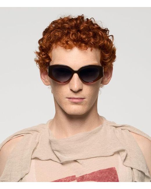 Vivienne Westwood Brown Jackie Sunglasses Acetate