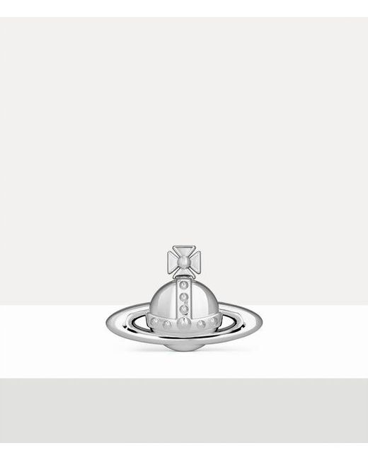 Vivienne Westwood White 3D Orb Clutch Abs