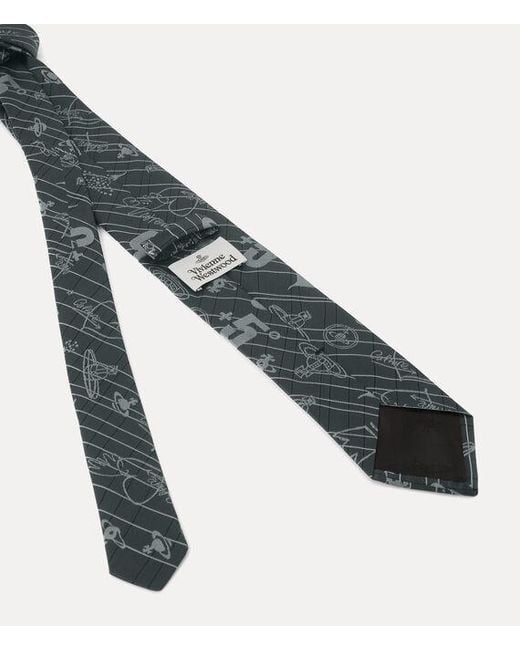 Vivienne Westwood White Tie 8.5Cm Plus Five for men