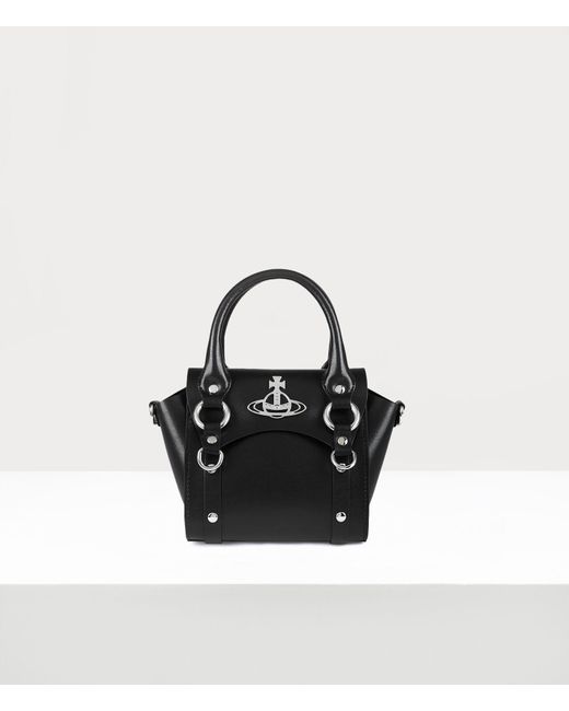 Vivienne Westwood Black Betty Mini Handbag With Chain