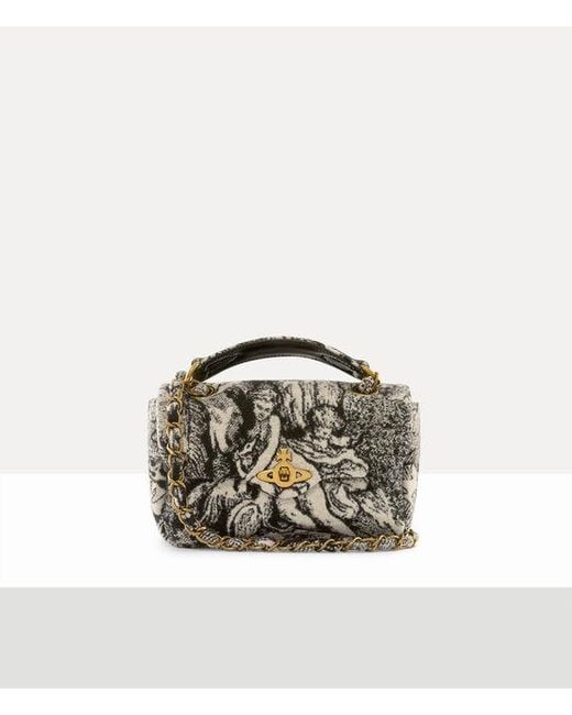 Vivienne Westwood Anita Small Chain Shoulder Bag Venus Wool 