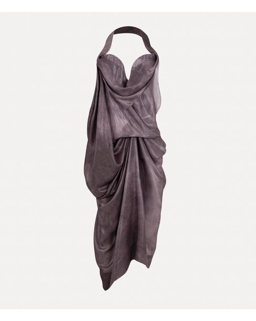 Vivienne Westwood Purple Glossa Corset Dress