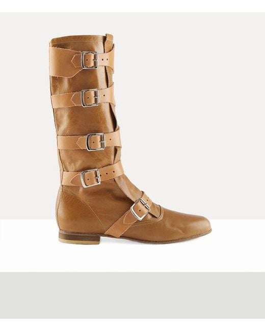 Vivienne Westwood Brown Pirate Boot