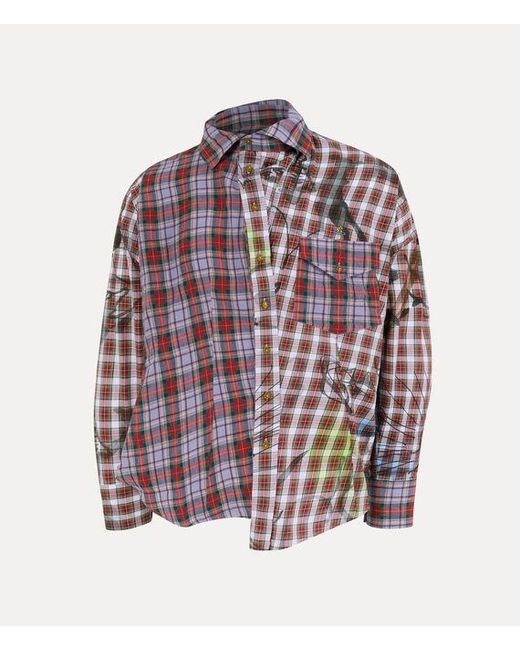 Vivienne Westwood Red Chaos Shirt Tartan/Print Check