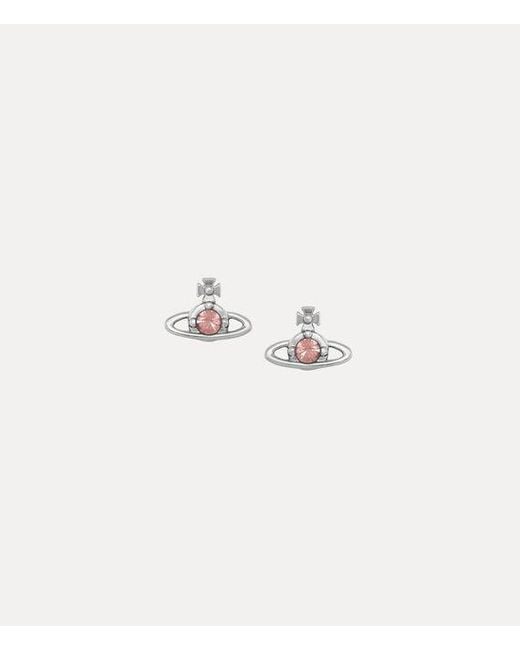 Vivienne Westwood Natural Nano Solitaire Earrings