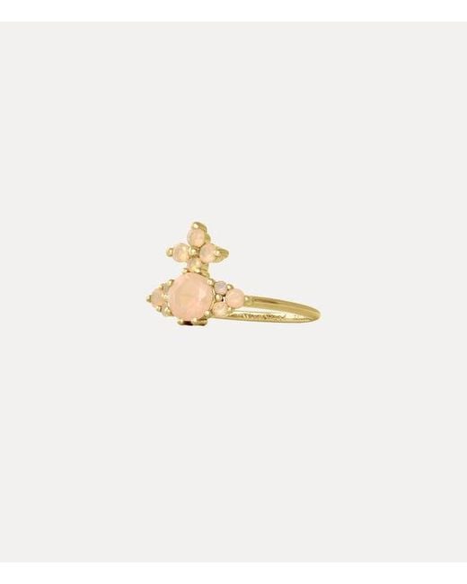 Vivienne Westwood White Feodorita Ring