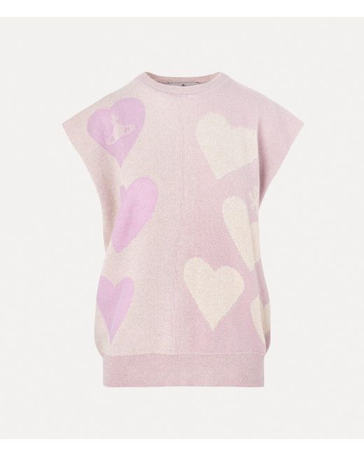 Vivienne Westwood Pink Hearts Vest