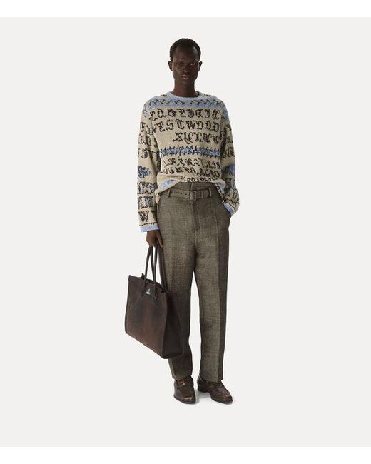 Vivienne Westwood Multicolor Lili Jumper Hemp Wo Mohair Blend
