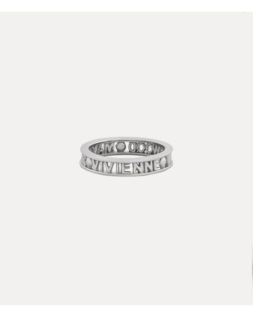 Vivienne Westwood White Westminster Ring