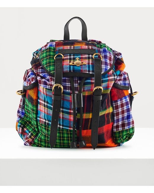 Vivienne Westwood Green Highland Backpack