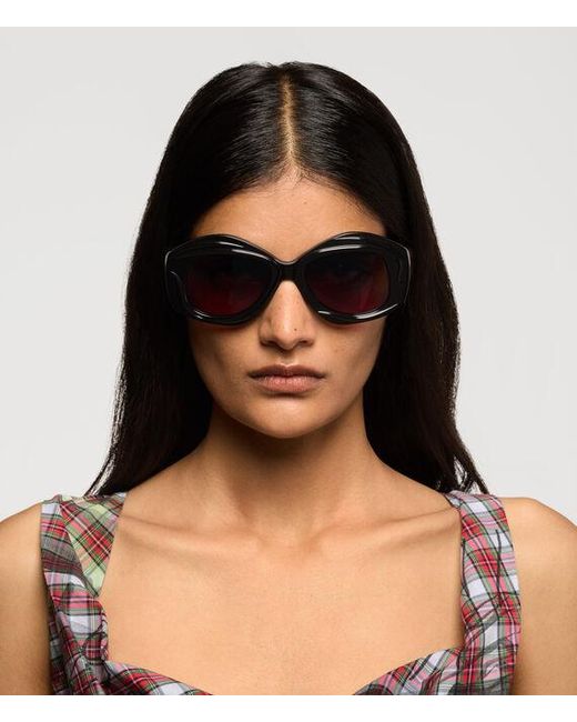 Vivienne Westwood Brown Edie Sunglasses Acetate