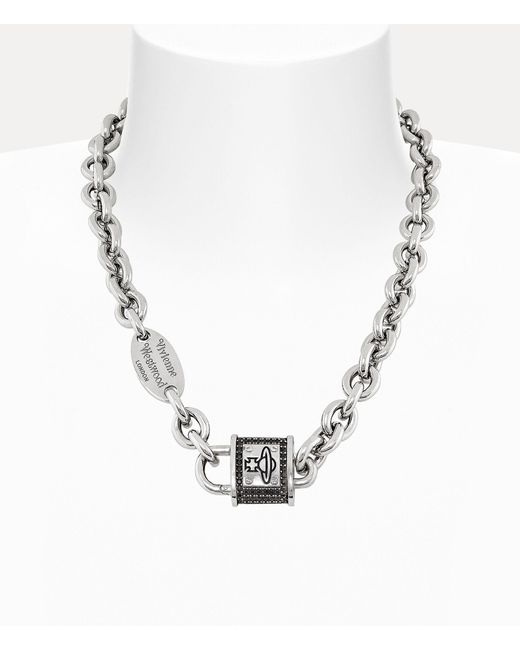 Vivienne Westwood Metallic Man. Puck Necklace for men