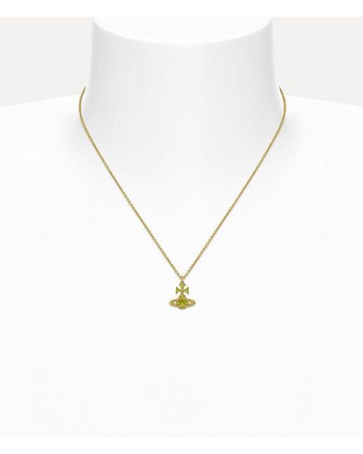 Vivienne Westwood Metallic Mila Pendant Necklace