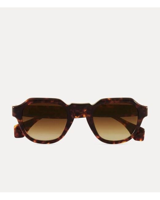 Vivienne Westwood Prince Charming Sunglasses Acetate in Brown for