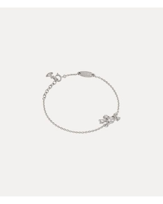 Vivienne Westwood White Kiri Bracelet