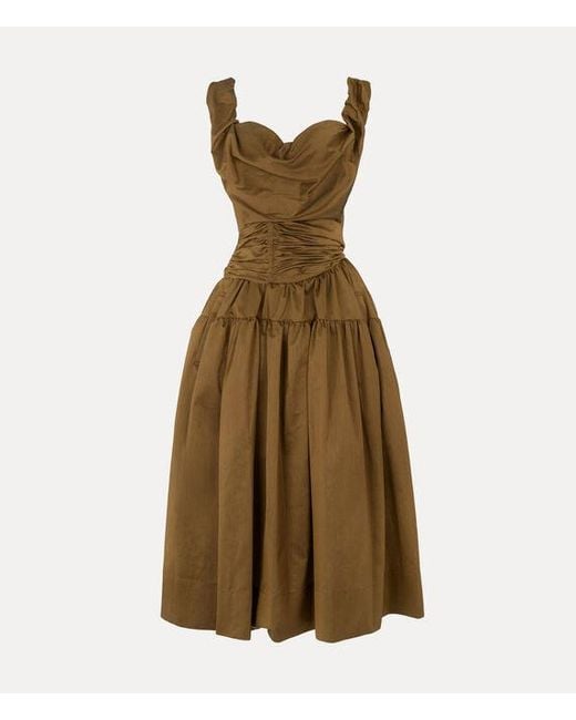 Vivienne Westwood Natural Sunday Corset Gown Taffeta Voile