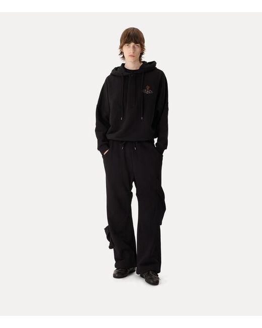 Vivienne Westwood Black Achilles Sweatpants Medium Cotton Felpa for men