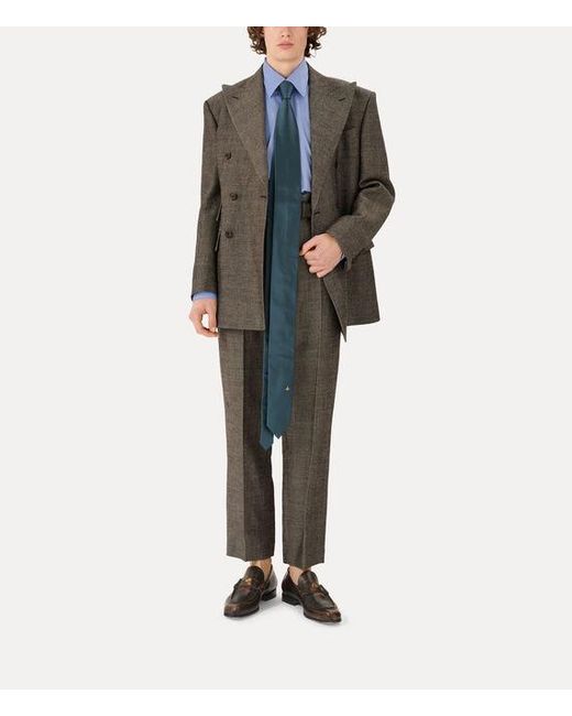 Vivienne Westwood White Super Long Tie 8.5Cm Uni