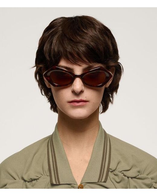 Vivienne Westwood Brown Milano Sunglasses Acetate