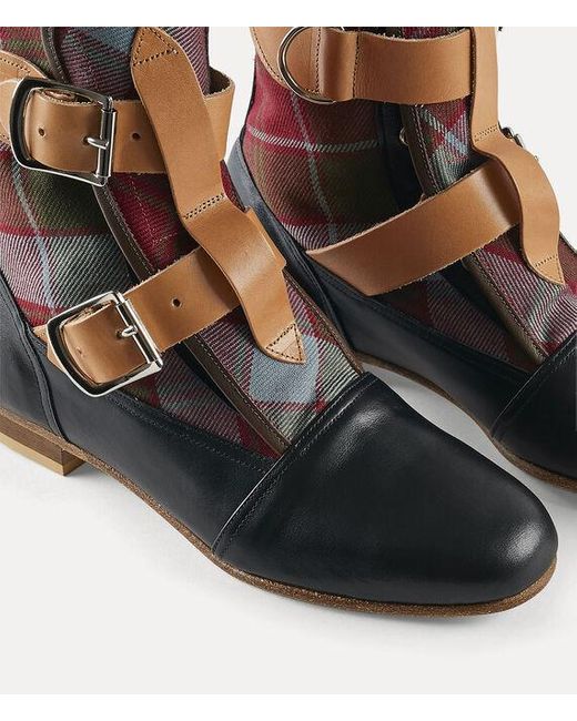 Vivienne Westwood Black Seditionaries Boot Leather