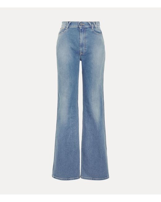 Vivienne Westwood W Ray 5 Pocket Jeans Cotton / Elastane Blue 24 Women