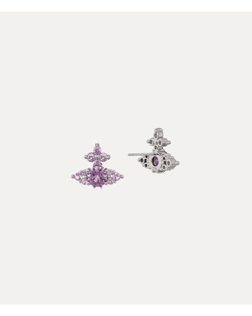 Vivienne Westwood Pink Feodorita Earrings