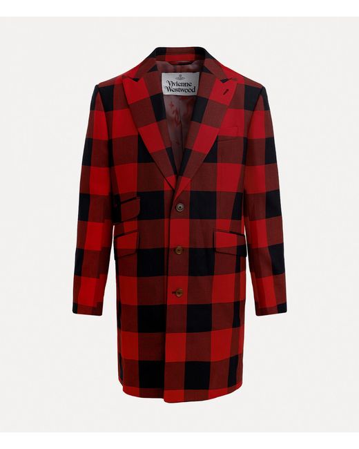 Vivienne Westwood Red Three Buttons Jacket for men