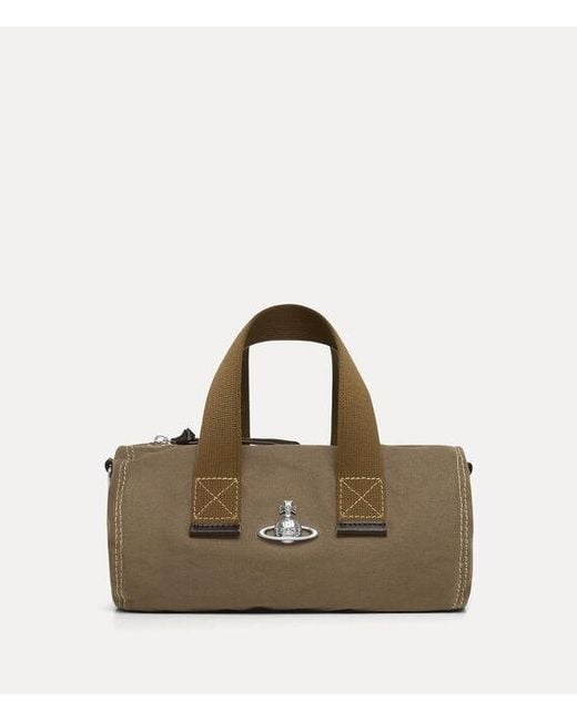 Vivienne Westwood Multicolor Paul Cylinder Crossbody Canvas